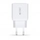 Захранване за ел. мрежа с 2xUSB-C PD изходи с технология за бързо зареждане (бял)  - Tech-Protect Wall Charger Dual USB-C 35W PD thumbnail 3