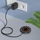 Поставка (пад) за безжично зареждане за iPhone с Magsafe - Tech-Protect USB-C Magnetic Wireless Qi Charger Qi15W-A30 (черен) thumbnail 6