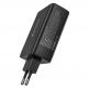 Захранване за ел. мрежа за лаптопи, смартфони и таблети с 3xUSB-C и 1xUSB-A изходи с технология за бързо зареждане - Tech-Protect GaN Fast Wall Charger 100W (черен) thumbnail 3