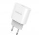 Захранване за ел. мрежа 20W с USB-C изход и технология за бързо зареждане - Dudao Fast Wall Charger USB-C 20W PD (бял) thumbnail