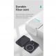Преносима тройна поставка (пад) за безжично зареждане за iPhone с MagSafe, Apple Watch, AirPods и Qi съвместими мобилни устройства - Benks On Go 3-in-1 MagSafe Foldable Pad 15W (бял) thumbnail 8