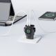 Захранване за ел. мрежа с USB-A и USB-C изходи и зареждане на Apple Watch - Havit 2in1 Apple Watch Fast Wall Charger 22W (черен) thumbnail 3