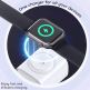 Захранване за ел. мрежа с USB-A и USB-C изходи и зареждане на Apple Watch - Havit 2in1 Apple Watch Fast Wall Charger 22W (черен) thumbnail 5