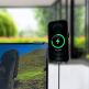 Магнитна поставка за кола с безжично зареждане съвместима с Tesla автомобили за iPhone с Magsafe - 4smarts Qi2 Screen Wireless Charger Car Mount 15W (черен) thumbnail 5