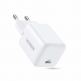 Захранване за ел. мрежа с USB-C изход с технология за бързо зареждане (бял)  - Ugreen USB-C GaN Fast Wall Charger 20W thumbnail