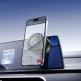 Магнитна поставка за таблото или стъклото на кола с безжично зареждане за iPhone с MagSafe - Wozinsky WUSQ-01 Magnetic Car Phone Mount 15W (черен) thumbnail 5