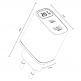 Захранване за ел. мрежа с USB-A и USB-C изходи и технология за бързо зареждане - Yesido YC68 Digital Display Dual Fast Wall Charger 20W (черен) thumbnail 6