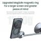Хибриден удароустойчив кейс с вградена поставка и MagSafe за Xiaomi 15 Ultra - Nillkin Iceblade Prop Magnetic Hard Case (черен-прозрачен) thumbnail 8