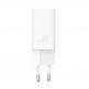 Захранване за ел. мрежа с 2xUSB-C изходи с технология за бързо зареждане - Baseus GaN5 Pro Fast Wall Charger Dual USB-C 40W (бял) thumbnail 3