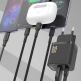 Захранване за ел. мрежа с USB-A и USB-C изходи и технология за бързо зареждане - Dudao A27 Max GaN Fast Wall Charger 35W (черен) thumbnail 2