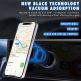 Магнитна поставка за кола с безжично зареждане за iPhone с Magsafe - Techsuit (HOLD253) Premium Car Holder with Wireless Charging and Magsafe (черен) thumbnail 3