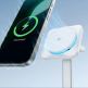 Тройна поставка (пад) за безжично зареждане за iPhone с Magsafe, Apple Watch, AirPods Pro и Qi съвместими устройства - ESR CryoBoost 3-in-1 Magnetic MagSafe Wireless Charger (черен) thumbnail 3