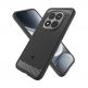 Тънък качествен силиконов (TPU) калъф за Xiaomi Redmi Note 15 Pro 5G - Spigen Rugged Armor Case (черен) thumbnail 11