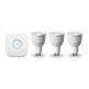 Philips Hue GU10 Starter Kit 3 x 6.5 W Bulbs, 1 x Switch, 1 x Bridge 2.0 - система за безжично управляемо осветление за iOS и Android устройства thumbnail 2