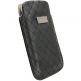 Krusell Avenyn Mobile Pouch 3XL - кожен калъф за Samsung Galaxy S3, Nexus, HTC One X, One S и мобилни телефони (черен) thumbnail