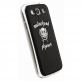 Mot&#246;rhead Undercover Metro - твърд кейс с кожено покритие за Samsung Galaxy S3 i9300 (черен-бял) thumbnail