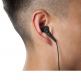 iLuv FitActive SpeakEZ Earphones - спортни слушалки с микрофон и управление на звука за iPhone, iPad, iPod и мобилни устройства (черни) thumbnail 2