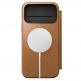 Кожен калъф (естествена кожа), тип портфейл с MagSafe за iPhone 17 Pro Max - Nomad Modern Leather Folio MagSafe Case (кафяв) thumbnail 2