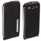 Samsung Leather Flip - вертикален кожен калъф за Samsung Galaxy S3 i9300 (черен) thumbnail