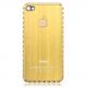 Заден капак с прилежащите към него части за захващане за iPhone 4 (златист) thumbnail