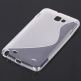 S-Line Cover Case - силиконов калъф за Samsung Galaxy Note N7000 (прозрачен) thumbnail