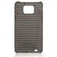Mesh поликарбонатов кейс за Samsung Galaxy S2 i9100 (черен) thumbnail