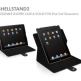 Macally Shellstand 2 - кожен кейс и поставка (въртяща се на 360º)  за iPad 2 thumbnail