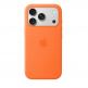 Оригинален силиконов кейс с MagSafe за iPhone 17 Pro - Apple iPhone Silicone Case with MagSafe (оранжев) thumbnail 2