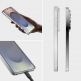 Тънък силиконов кейс и стъклено защитно покритие за дисплея на Samsung Galaxy S26 Ultra - 4smarts 360° Protection Set (прозрачен) thumbnail 3