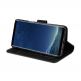 Prodigee Wallegee Case - кожен калъф, тип портфейл с отделящ се кейс и поставка за Samsung Galaxy S9 (черен) thumbnail 4