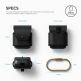 Elago Airpods Leather Case - кожен калъф (ествествена кожа) за Apple Airpods (черен) thumbnail 4