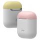 Elago Duo Silicone Case - силиконов калъф за Apple Airpods (бял-розов) thumbnail 2