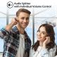 iLuv Bluetooth Audio Splitter - блутут рисийвър аудио адаптер за слушалки, MacBook и автомобилно стерео (черен) thumbnail 6