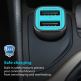 iLuv MobiSeal2 Car Charger - зарядно за кола с два USB изхода за зареждане на мобилни устройства thumbnail 6