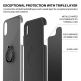 iLuv Metal Forge Ring Case -  поликарбонатов кейс с пръстен против изпускане за iPhone XS, iPhone X (сив) thumbnail 6