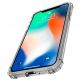 Spigen Crystal Shell Case - хибриден кейс с висока степен на защита за iPhone XS, iPhone X (прозрачен) thumbnail 8
