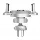 Baseus Mechanical Era Air Vent Universal Car Mount - поставка за радиатора на кола за смартфони с ширина до 8.4 см. (сребриста) thumbnail 2