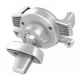 Baseus Mechanical Era Air Vent Universal Car Mount - поставка за радиатора на кола за смартфони с ширина до 8.4 см. (сребриста) thumbnail 3