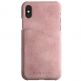 Bugatti Londra Case - велурен кейс за iPhone XS, iPhone X (розов) thumbnail 2