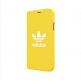 Adidas Originals Booklet Case - хоризонтален текстилен калъф за iPhone XS, iPhone X (жълт) thumbnail 5