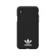 Adidas Originals New Basics Hard Case - кожен кейс за iPhone XS, iPhone X (черен) thumbnail 3
