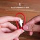Elago AirPods EarHooks - силиконови кукички за Apple AirPods (червен) thumbnail 4