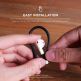 Elago AirPods EarHooks - силиконови кукички за Apple AirPods (черен) thumbnail 4