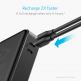 Anker PowerCore Elite 20000 mAh Power Bank с PowerIQ - преносима външна батерия с 3 USB изхода за зареждане и 2 microUSB входа за презареждане (черен) thumbnail 2