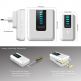 TeckNet WA838 Plug-In Wireless Doorbell - комплект 2 броя иновативни безжични звънци и предавател за входна врата (бял) thumbnail 2