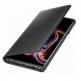 Samsung LED View Cover EF-NN960PBEGWW - оригинален кожен калъф през който виждате информация от дисплея за Samsung Galaxy Note 9 (черен) thumbnail 3