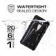 Ghostek Nautical IP68 Waterproof Case - ударо и водоустойчив кейс за Samsung Galaxy S9 (черен) thumbnail 3