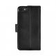 Bugatti Zurigo Booklet Case - кожен калъф (естествена кожа), тип портфейл за iPhone SE 2020, iPhone 7, iPhone 8 (черен) thumbnail 3