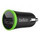 Belkin Car Charger USB 2.4A - зарядно за кола за смартфони, таблети и мобилни устройства (черен) thumbnail