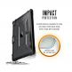 Urban Armor Gear Plasma Case - удароустойчив хибриден кейс от най-висок клас за iPad Pro 9.7, iPad 5 (2017), iPad 6 (2018), iPad Air, iPad Air 2 (черен) thumbnail 7